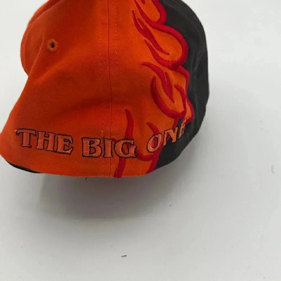 SMC Sturgis Motor Classic ball cap hat Sturgis 2006 orange flame - Picture 2 of 6